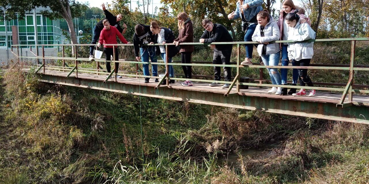 Vízminőséget vizsgáltak a környezetvédelmi technikusaink