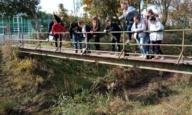 Vízminőséget vizsgáltak a környezetvédelmi technikusaink