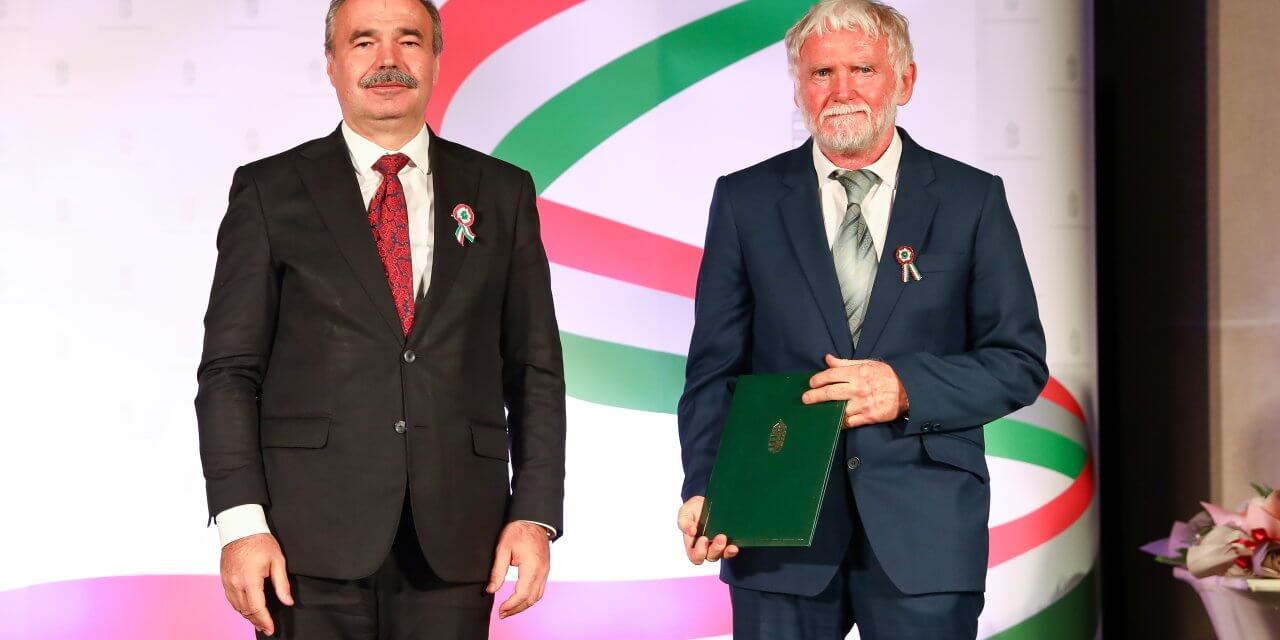 Gersei László miniszteri elismerő oklevelet kapott