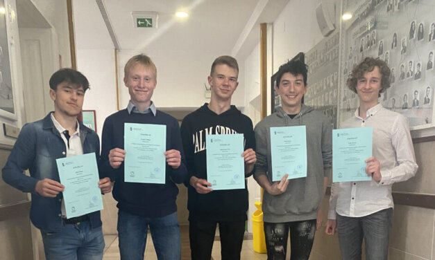 Sikeres szereplés a Vas megyei német nyelvi versenyen