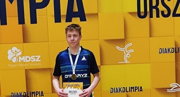 Hermanos győzelem az asztalitenisz diákolimpián