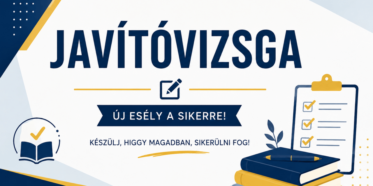 Javítóvizsga 2025-2026