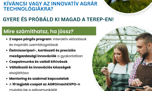 TEREP – felhívás a megújult agrár innovációs projektre való jelentkezésre